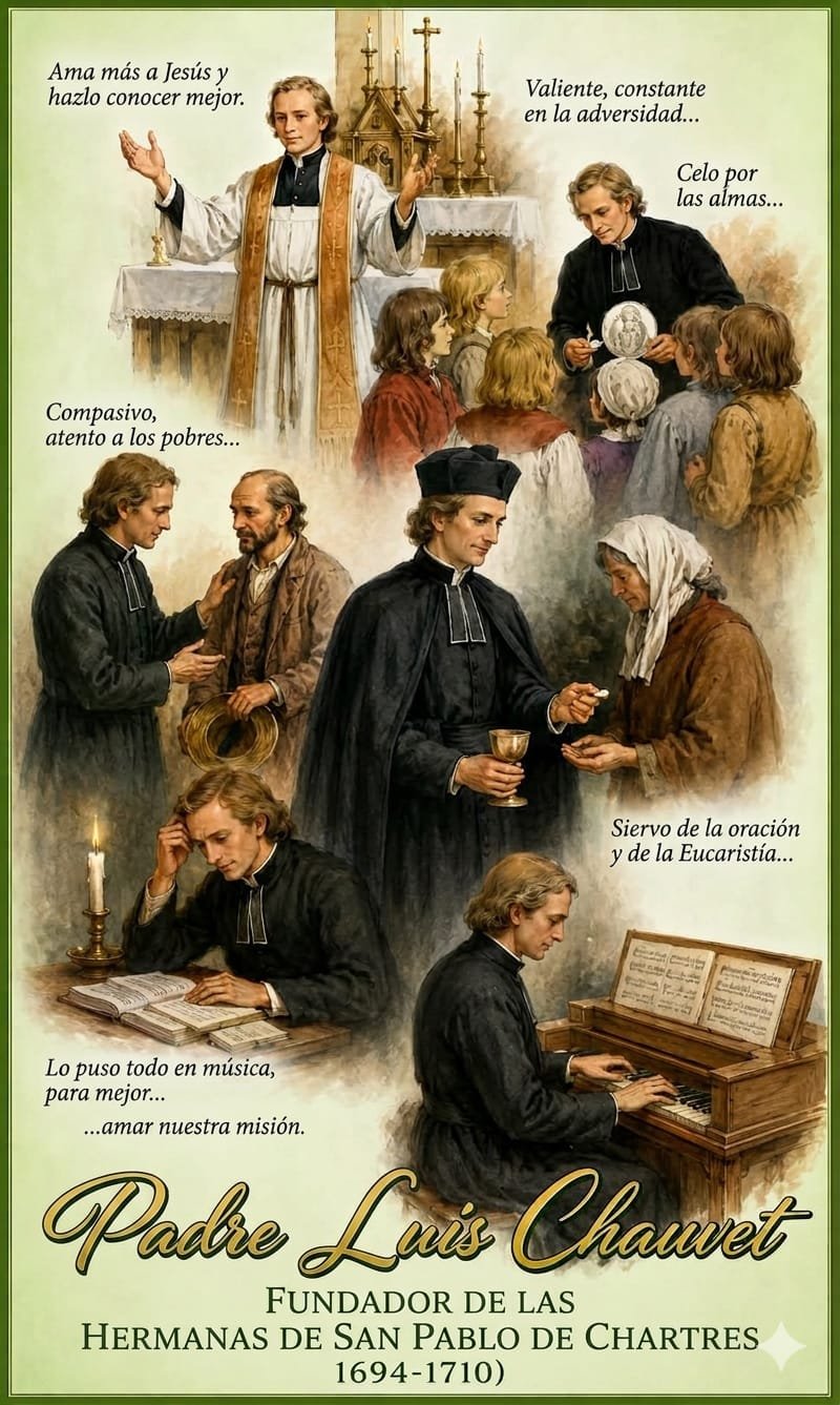 Escenas de la vida y misión del P. Louis Chauvet
